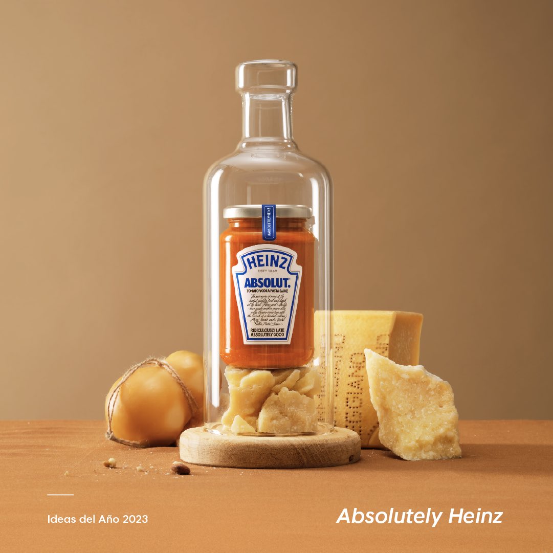 ¡Heinz y VML arrasan! La campaña 'Absolutely Heinz' de VML España para @heinz es una de las cinco Ideas del Año 2023 de @AnunciosRevista. ¡Enhorabuena equipo! 🎉    #VMLSpain #WeAreVML #Heinz