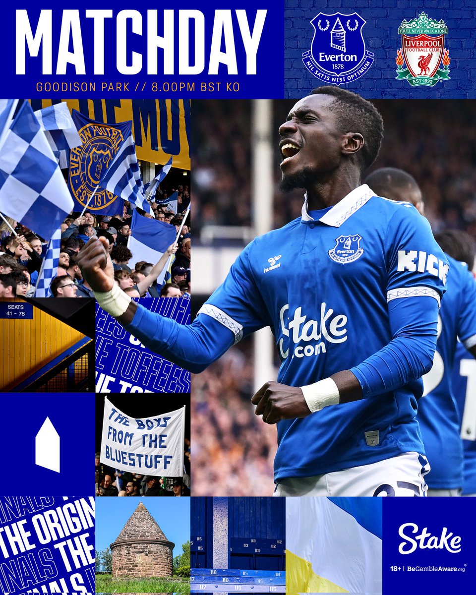 DERBİ GÜNÜ 💙 |  DERBYDAY 

Merseyside Derbisinde 244. randevu. UTFT!

🆚 | Liverpool 
🏆 | Corrupt League 
🗓️ | 29. Hafta Erteleme 
⏰ | TSİ; 22.00 
🏟️ | Goodison Park 
📺 | Bein Sports 3
👨‍⚖️ | Andy Madley 
#️⃣ | #EVELIV

#EFC | #TurkishEvertonians🇹🇷