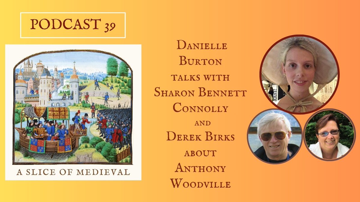 Hot off the press today is a new #podcast from A Slice of #medieval in which @Thehistorybits and I talk to Danielle Burton about the much maligned and underrated Anthony Woodville #WarsoftheRoses
#history bit.ly/49KPVOk