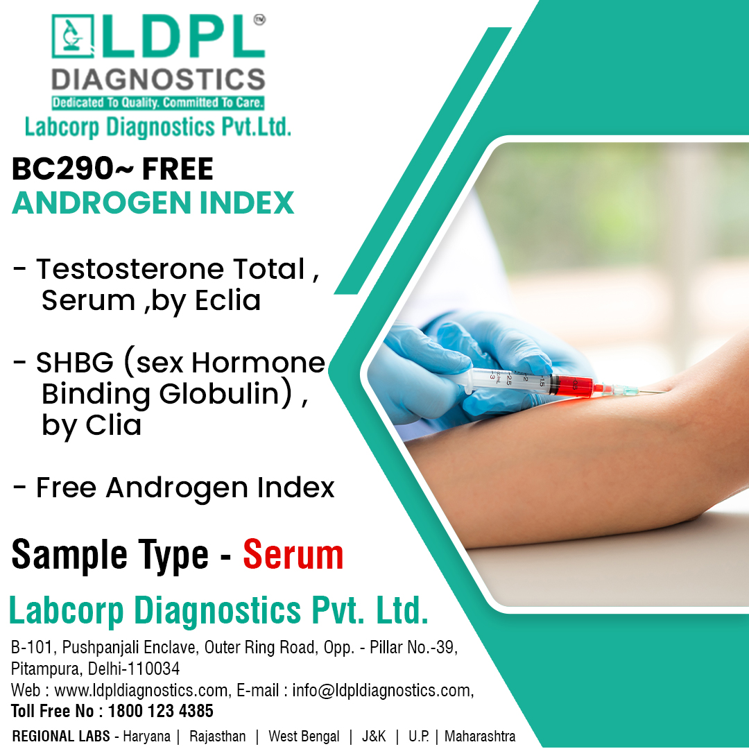 labcorpdig_ldpl's tweet photo. BC290~ Free ANDROGEN INDEX
- Testosterone Total , Serum ,by Eclia
- SHBG (sex Hormone Binding Globulin) ,by Clia
- Free Androgen Index
#ldpl #healthcare #labs #diagnostics #health #staysafe #worldhealthorganization #healthylife #Trust #Quality #Commitment #Healthcare #diagnostics https://t.co/kLppooNZ0q
