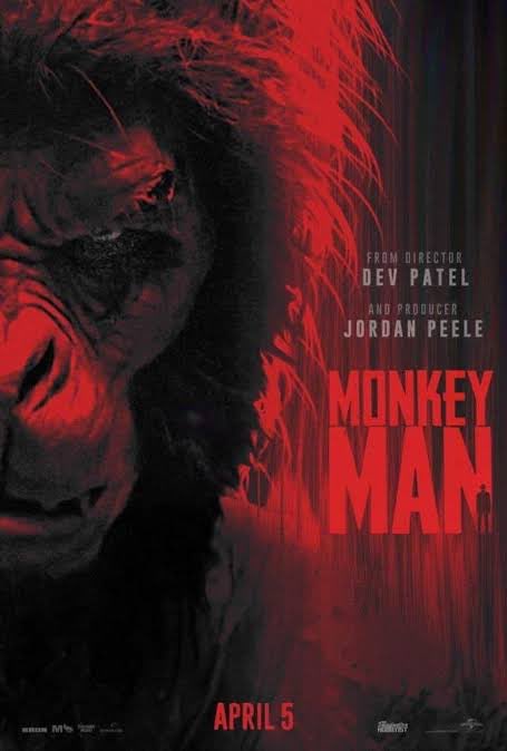 Wow! #MonkeyManMovie amazingly crafted, edited, cinematography and music on point. 
The cast out did itself and while #DevPatel shines for me it was the bits with #ZakirHussain that were stunning. The man is a genius. 

A little wild with the gore but wow what a movie.