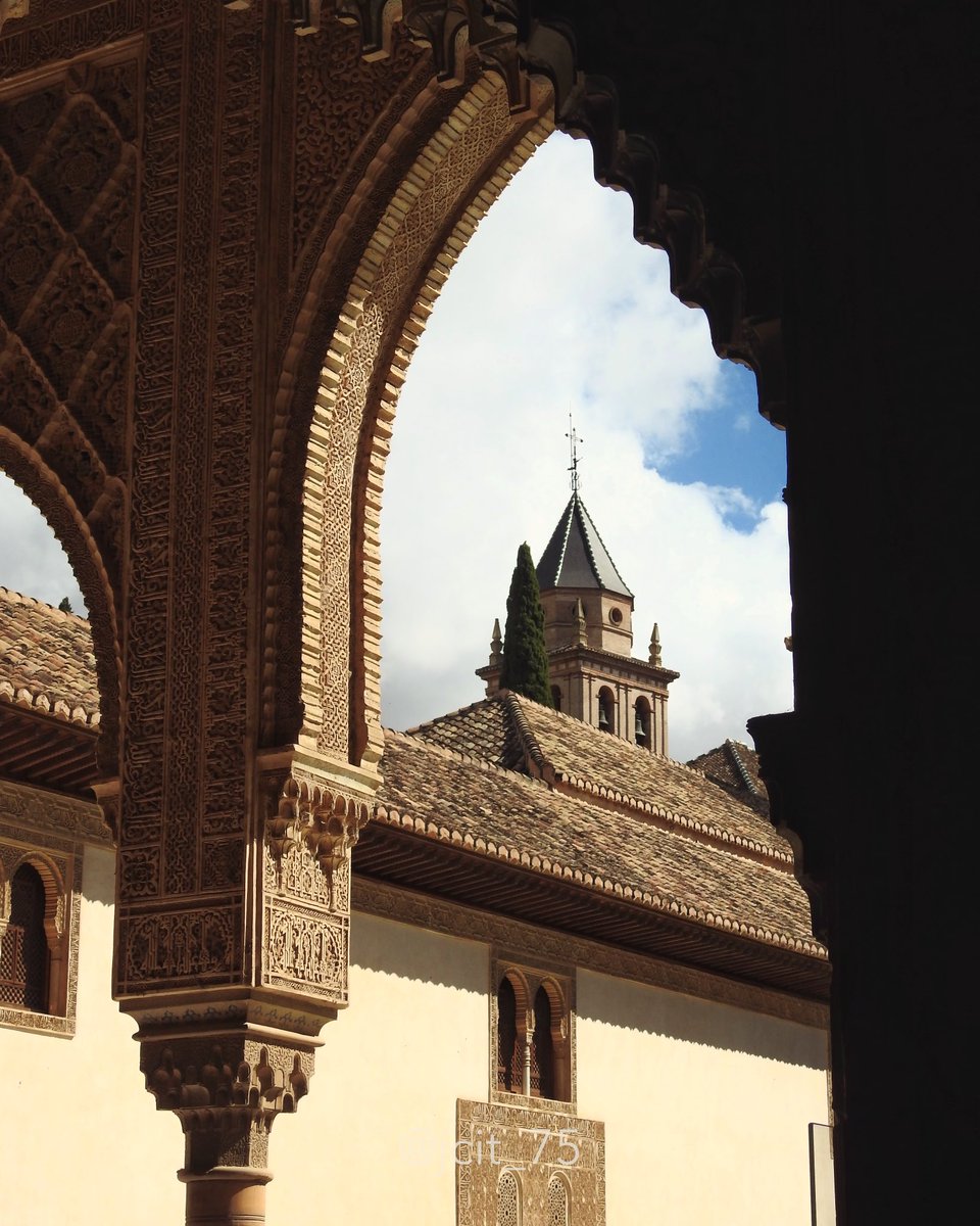 jcarlosisla's tweet photo. https://t.co/fIlbEXipMA #Campanario de Santa María de la Alhambra desde el Patio de Comares en la #Alhambra, #Granada https://t.co/bMrLCjS5ZT