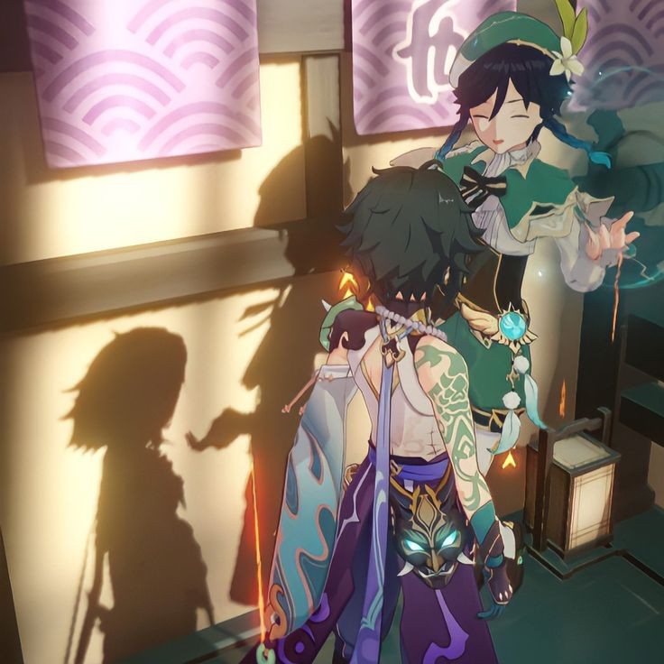 xiaovenposts's tweet photo. Hoyoverse CEO Da Wei confirms that xiaoven is canon

"they are married and stuff'' https://t.co/uErlKJiWvp