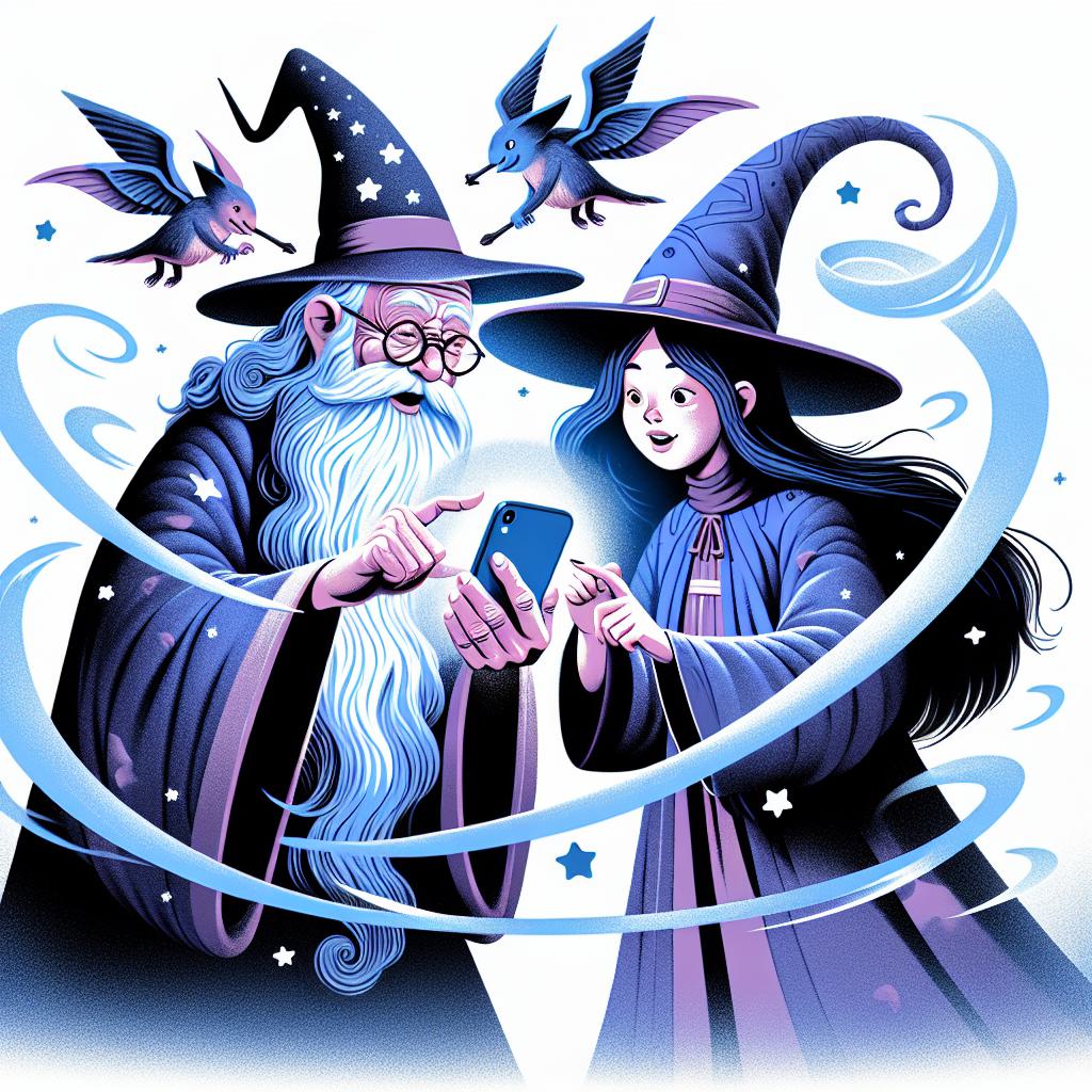 Spells and swipes: the modern witch's way to a match. 🧙‍♂️🧙‍♀️