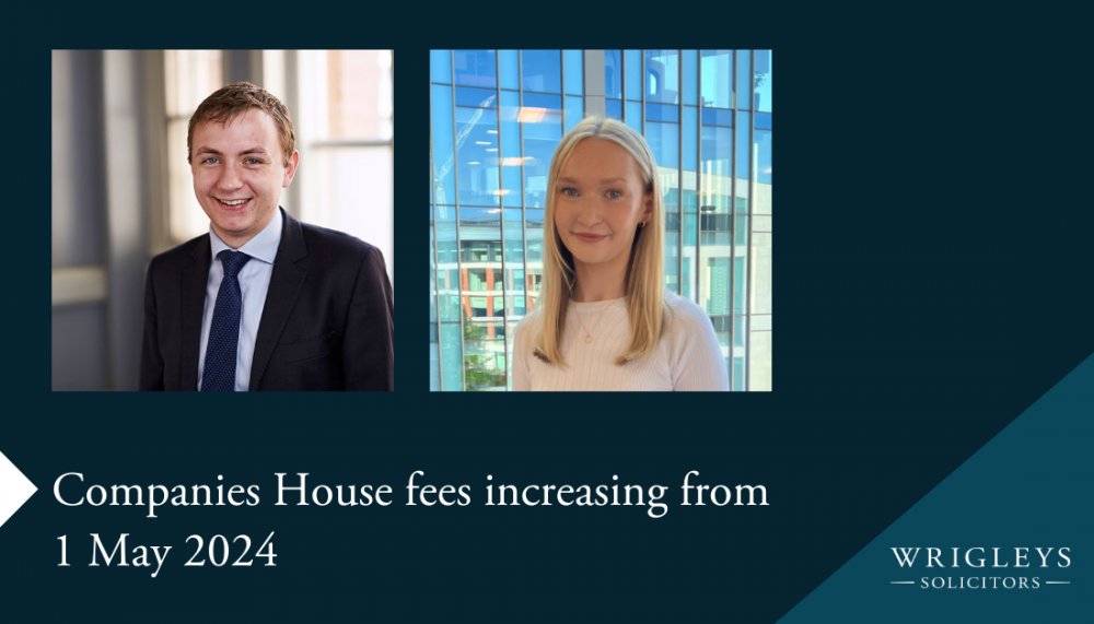 Companies House fees are set to increase significantly from 1 May 2024, impacting both new and existing UK companies. Our Associate Nick Dunn & trainee solicitor Susannah Hope discuss how these changes affect different companies in our latest article. 🔗 bit.ly/3U5vAxo
