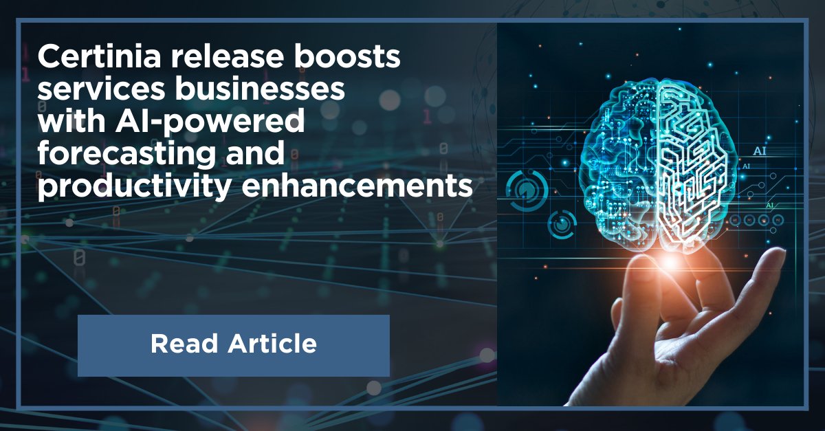 ICIO_APAC's tweet photo. In this article, join Daniel Brown, Chief Product and Strategy Officer, @CertiniaInc, as he unveils ground-breaking enhancements and capabilities designed to revolutionise value delivery. 

Full article:
https://t.co/7JIVQzJKQA https://t.co/vJr2nkEFFS