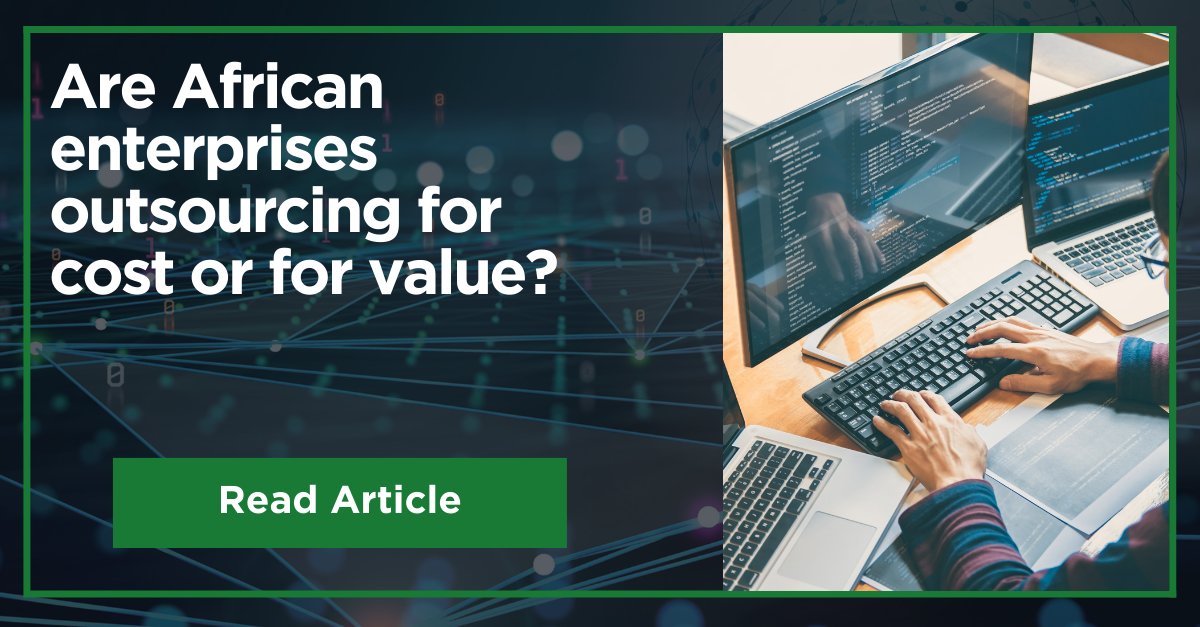 Craig Allen, CEO of Qwerti, discusses how African companies should not just go for outsourcing because it is a stop gap arrangement or for economies of scale, but because it offers access to an ecosystem of talent and support.

Full article: 
intelligentcio.com/africa/2024/04…