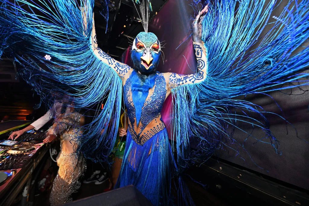 From peacocks to astronauts, take a peek inside Heidi Klum's spooktacular 22nd annual Halloween Party at Marquee NYC!  #Halloween2023 #HeidiHalloweenParty