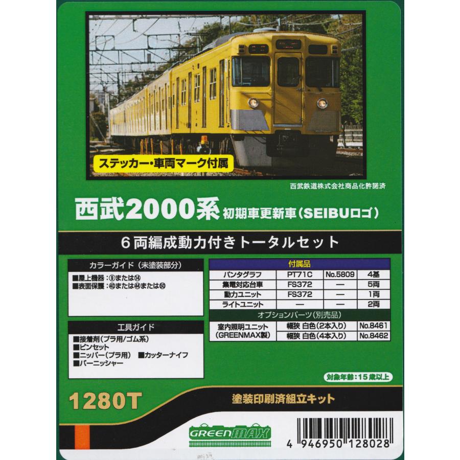 グリーンマックス】西武鉄道 新2000系（前期形・2045編成）2021