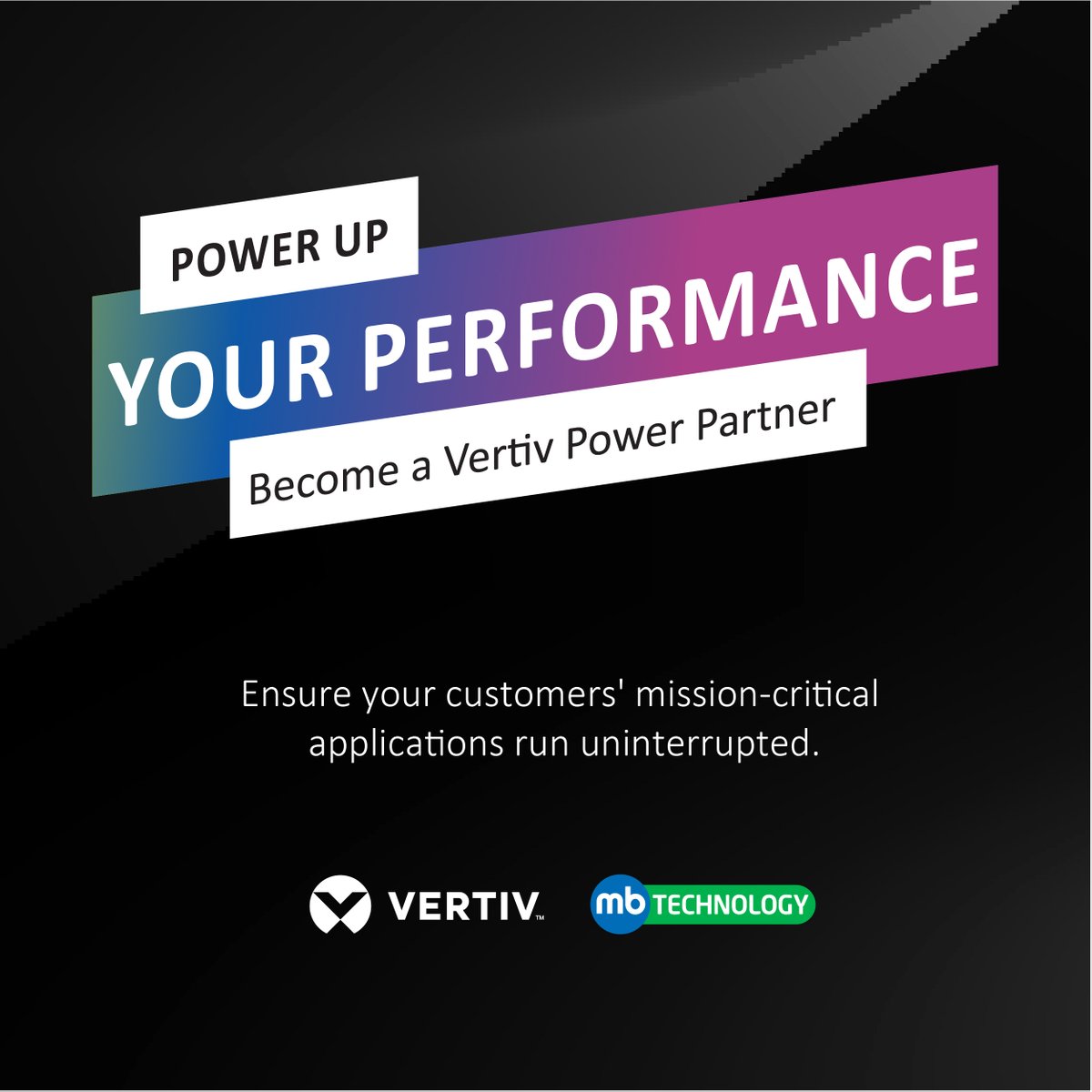 🤝 Comprehensive product range
🤝 Gain a competitive edge

Learn more about Vertiv Partners EMEA Program here : ow.ly/Yw9p50Refv0 

#WisdomWednesday #Vertiv #PartnerProgram #CriticalInfrastructure #DataCentres #TechPartnerships #PartnerWithVertiv #MBTechnology