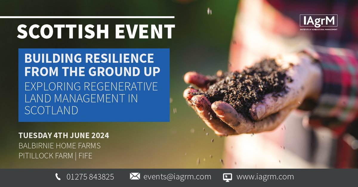 Join Us for an Enlightening Farm Walk: Exploring Regenerative Land Management in Scotland. Are you passionate about sustainable agriculture and looking to deepen your understanding of regenerative land management practices? Book your place: iagrm.com/events/