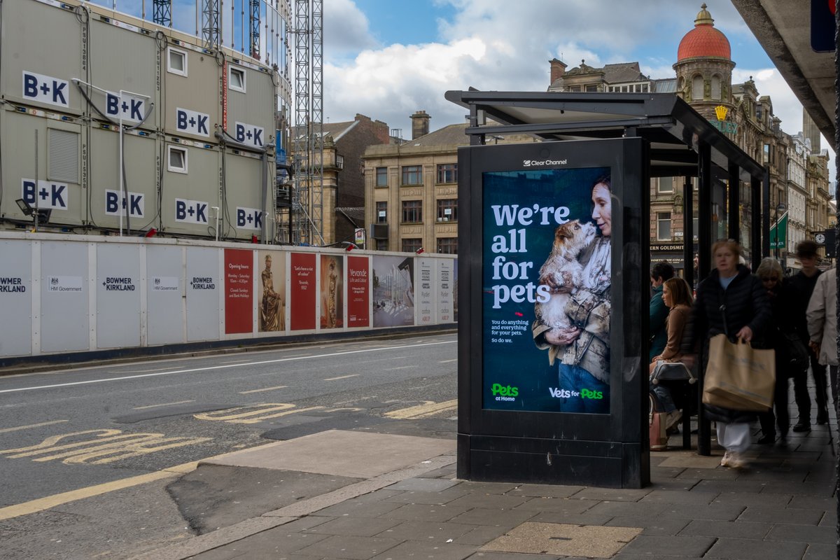 'we're all for pets' . @PetsatHome . @ClearChannelUK . #ooh #outofhome #advertising #oohmedia #oohadvertising #advertisingphotography