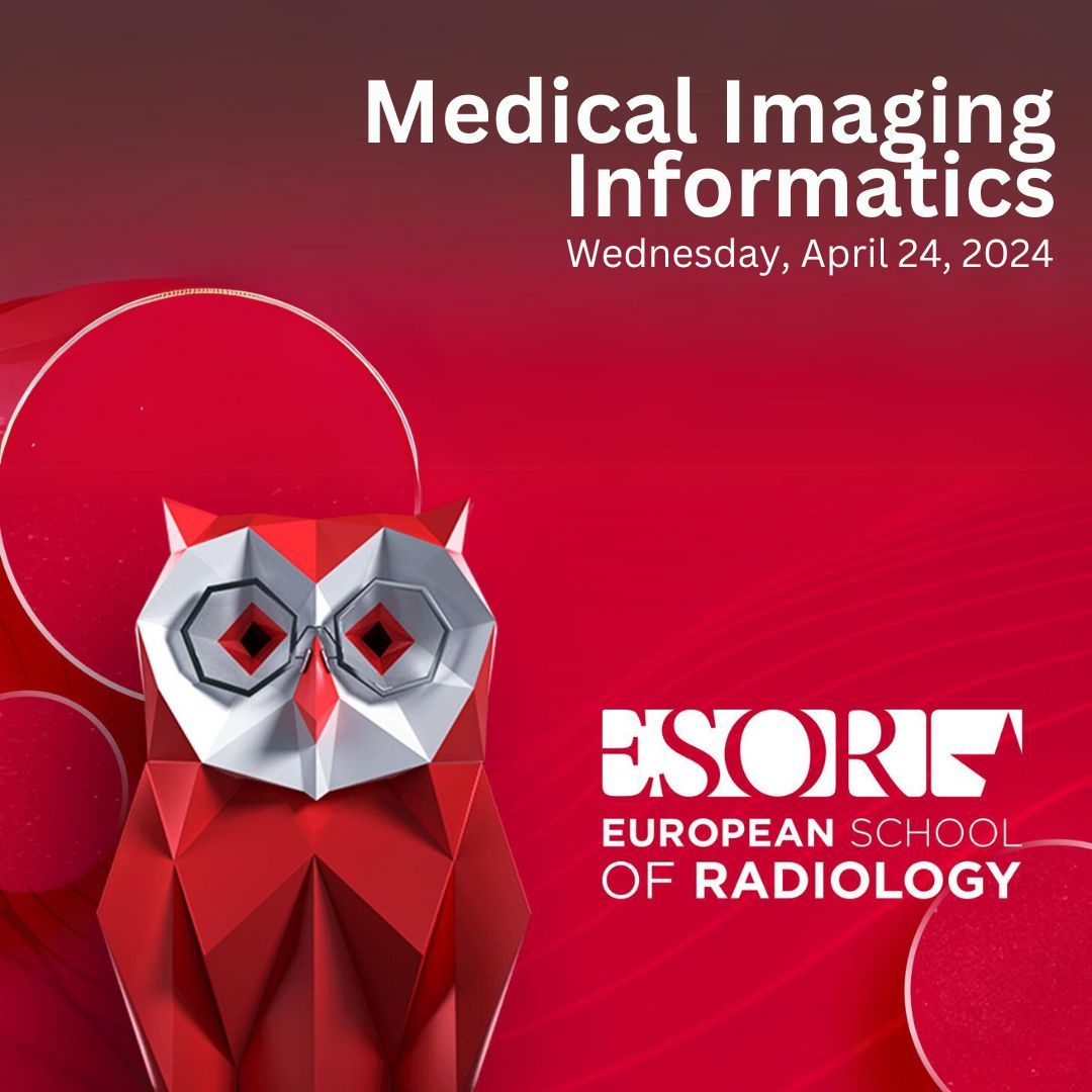 ⏰Today's the day! @ESOR_myesr's exclusive online course on Medical Imaging Informatics kicks off! 🚀Are you ready to enhance your skills and stay ahead in radiology? 🌟Secure your spot! Don't miss out on this invaluable opportunity! Sign up NOW! buff.ly/3wVyIUO