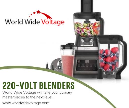 Blend, chop, and mix your way to culinary perfection with our range of high-performance #220voltblenders. Whether you're making smoothies, soups, or sauces, these #blenders are designed to deliver exceptional results every time. worldwidevoltage.com/220-volts-blen… #KitchenAppliances #220Volt