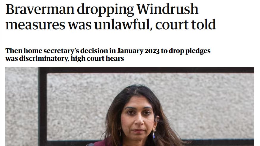 Back in court today in support of @BlackEquityOrg and Windrush victim Trevor Donald. We hope the Court will agree with Mr. Donald and @BlackEquityOrg that the Home Office's decision to drop three key recommendations from the Windrush Review was unlawful and discriminatory 👇