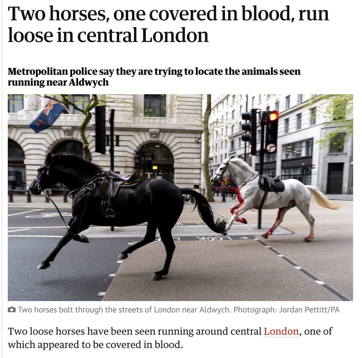 These are War and Pestilence. Death and Conquest are unavailable after fourteen years of cuts, and have been sub-contracted to SERCO who are sourcing a pair of Shetland Ponies as we speak.