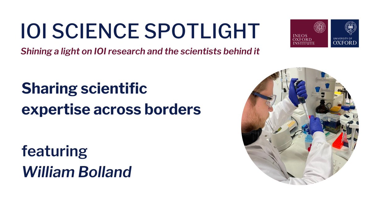 🧪 William Bolland is the first student from the Oxford - Pasteur PhD exchange program, which links the expertise of @institutpasteur and Oxford to advance #AMR research We caught up with him to hear about his time spent with the IOI Learn more 👉 ow.ly/peE550RjJLf