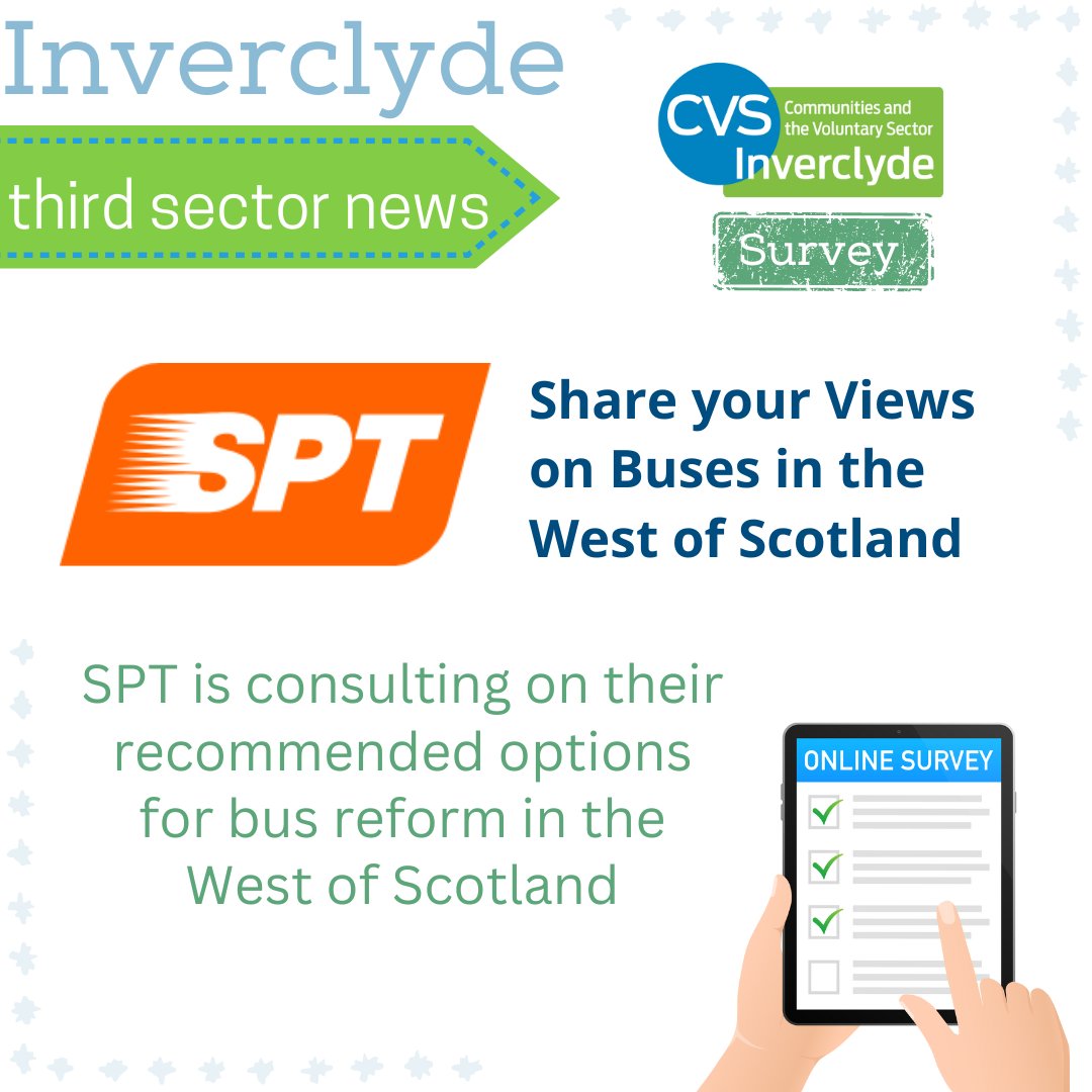 🚌 Buses are essential to keep communities connected and allow us to access crucial services. 🗣 Share your views about buses in the West of Scotland: spt.co.uk/about-us/what-… ❗ Consultation closes Monday 13 May.