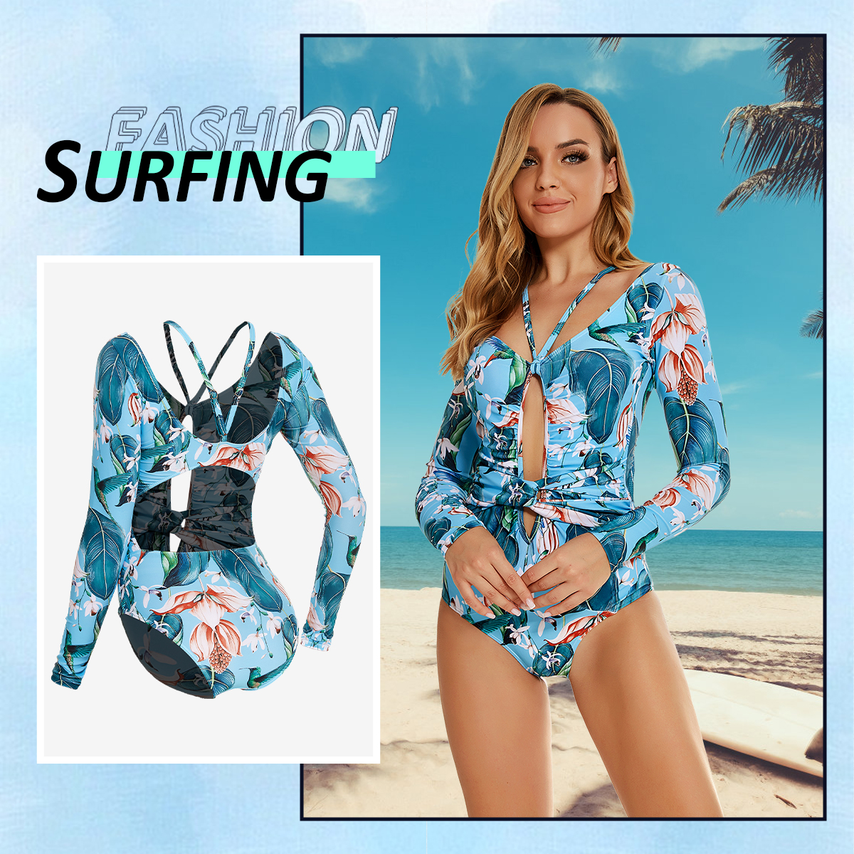 Starting at $13.99.
Free Shipping and Mystery Gift For You.
Summer Bloom！Embrace chic summer style.

#surfing #swimsuit #fashion #siysiy #fashion #beachlife #swimwear #beauty #summer #vacation #surfwear #cute #sunshine

bit.ly/3XuhdCB