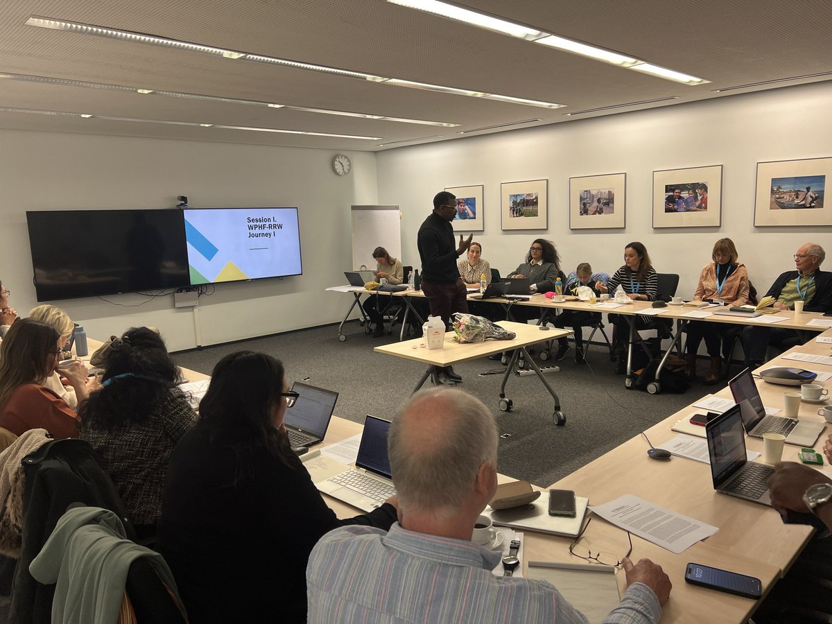 wphfund's tweet photo. Thrilled to welcome our incredible INGO partners of the @wphfund #RapidResponse 🪟 to #Geneva this week to deepen our collaboration &amp; strengthen our 🤝 in support of women's participation in peace processes worldwide.  #WomenBuildPeace | #InvestInWomen https://t.co/8WQuh1NfJH