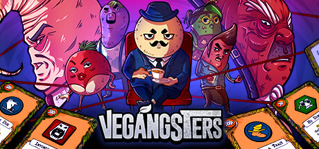AuguryGStudio's tweet photo. 1- @PoisonPillGames presents #Vegangsters , an ingenious Dackbuilder where the speed of your cards will determine your skill in a card deck game with real-time mechanics and take down the worst criminals in the city. 
#indiedev #IndieGameDev #gamedev #WishlistWednesday https://t.co/vVcuG4iyGL