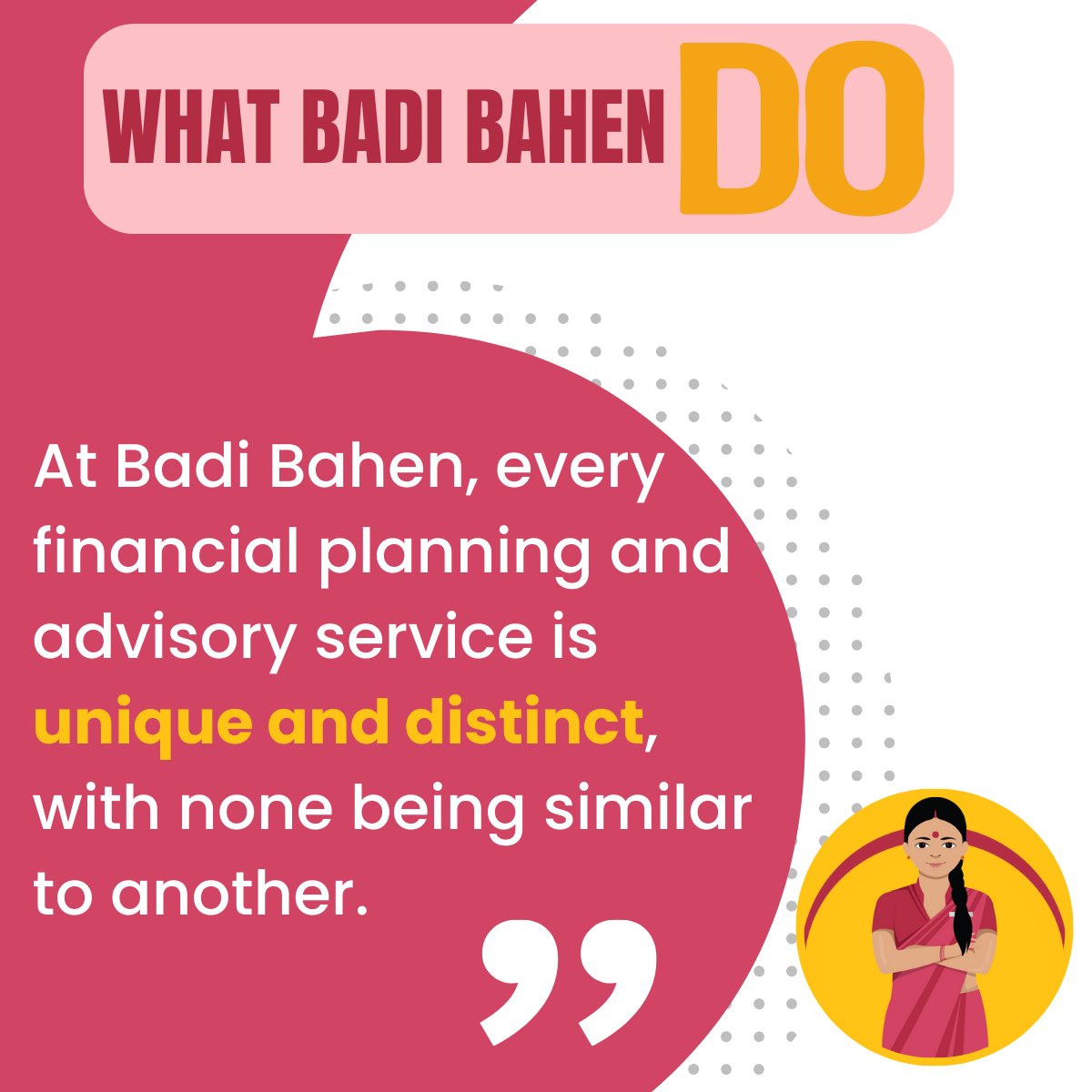💡 'Personal Finance is more PERSONAL than it is FINANCE.' 

We believe that each individual's financial journey is unique, which is why we provide personalized financial planning and advisory services tailored to your specific needs and goals. 💼💰
#BadiBahen #PersonalFinance