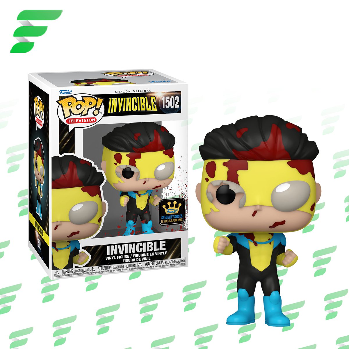 Grab the Specialty Series Exclusive Invincible (Bloody) Funko Pop! vinyl now available on Barnes & Noble! finderz.info/4aOQp7x #Ad #Invincible #Funko #FunkoPop #FunkoPops #FunkoPopVinyl #Pop #PopVinyl #FunkoCollector #Collectible #Collectibles #Toy #Toys #FunkoFinderz