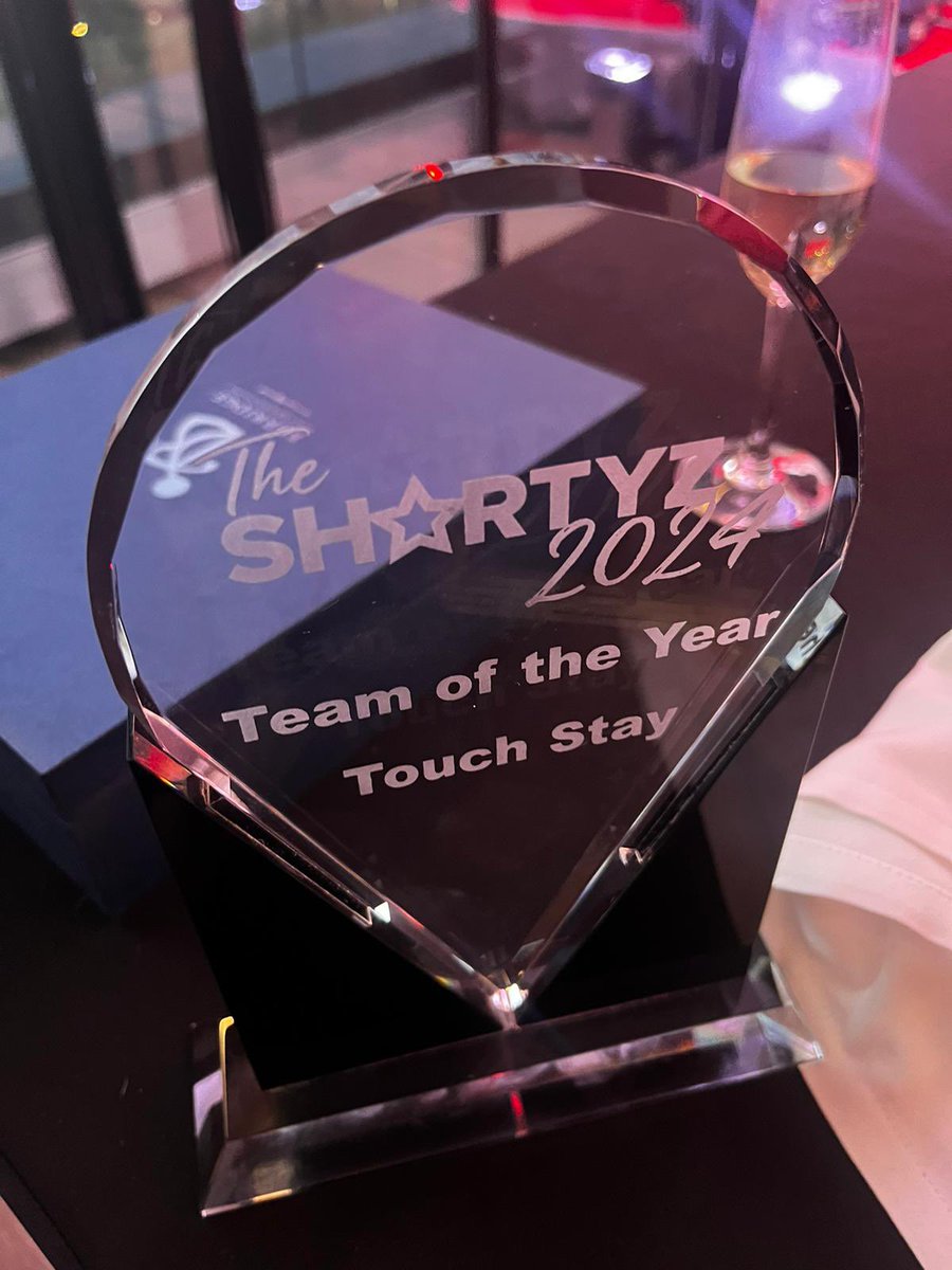 djmadnice's tweet photo. We only went and won Team of the Year at the #shortyz #ShortyAwards didn’t we?! 
So proud of the team at @TouchStay - 17 passionate individuals spread across 11 time zones in 8 different countries! Well deserved win, if I do say so myself!
Congrats to all the other winners 🏆 https://t.co/MGPONPfl0l