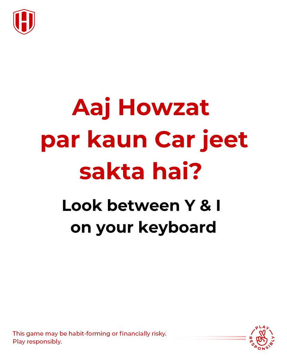 Abki baar, #Howzat par jeeto har din Car!

#Howzat #SabseZyadaWinners #AajHowzatKarlo #WinnigTeam #IndianT20League2024