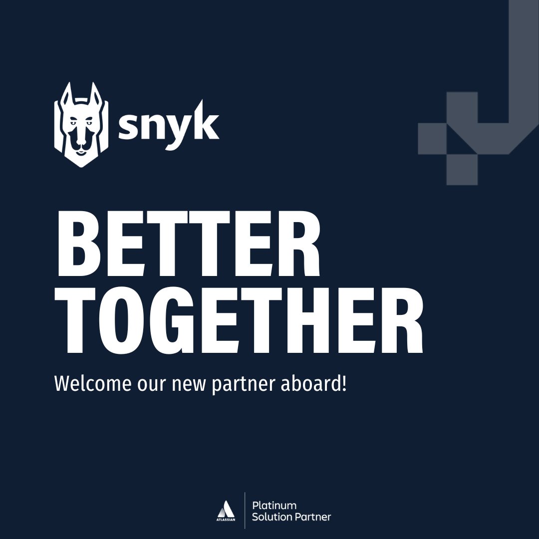 Let's give a round of applause for our new partner, Snyk 🎉 As a developer-first #security company, @snyksec helps businesses develop fast & stay secure by seamlessly finding & fixing vulnerabilities in open source dependencies & container images 👉 eu1.hubs.ly/H08vpcg0