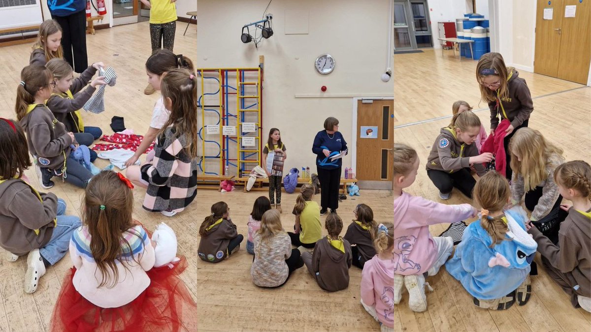 We want to welcome our new Dementia Friends from Brownies! 💙 The leader of the unit said: ‘One of our Brownie units had a visit from Dementia Friends last week! They learnt lots about the initiative to transform how the nation thinks, acts and talks about dementia.’