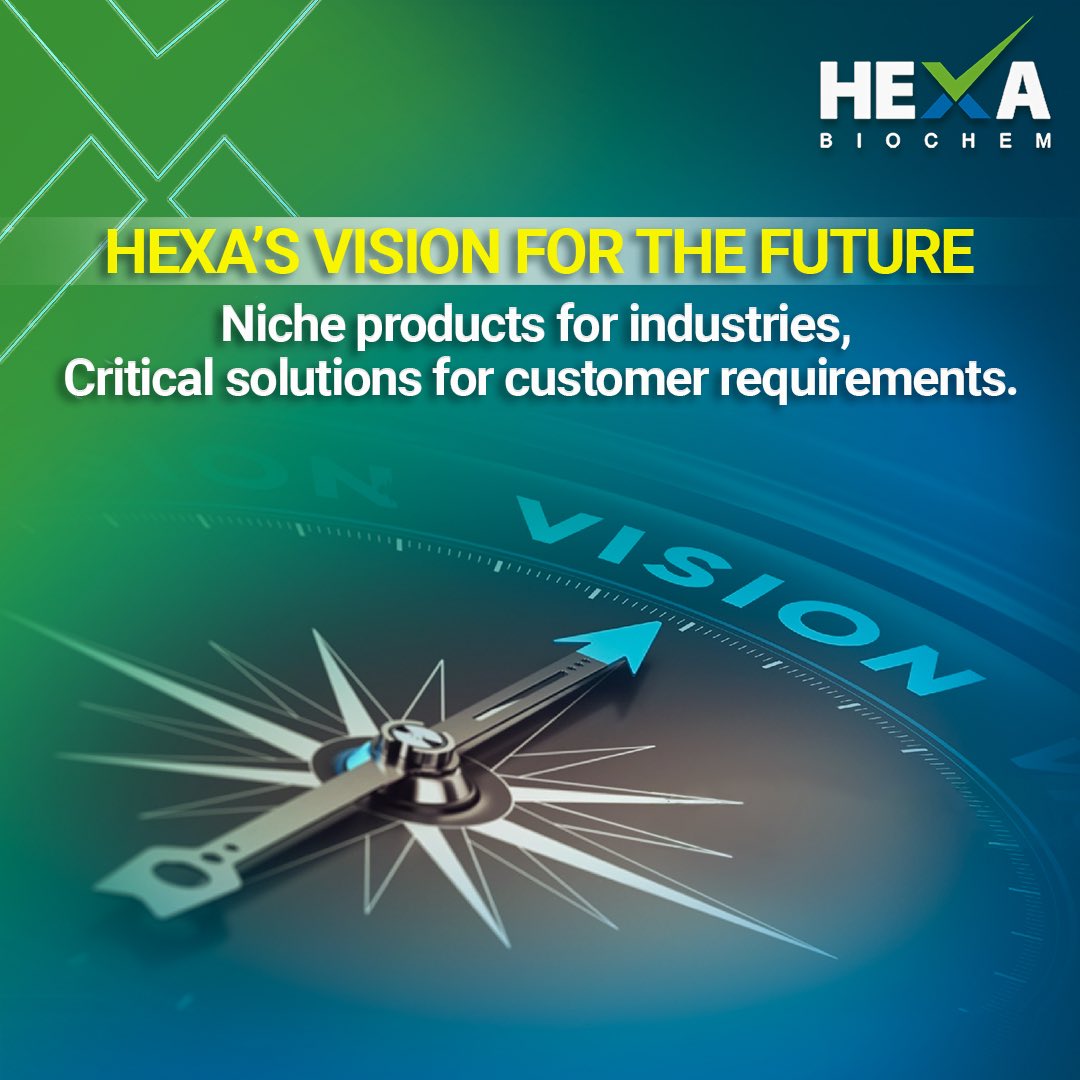 Hexa Biochem is continually working on developing niche products for industries other then textiles like Paints, Leather, Paper, Packing, and Surface coating. #hexabiochem #hexabiochemsolution #hexabiotech #hexainsights #hexadata