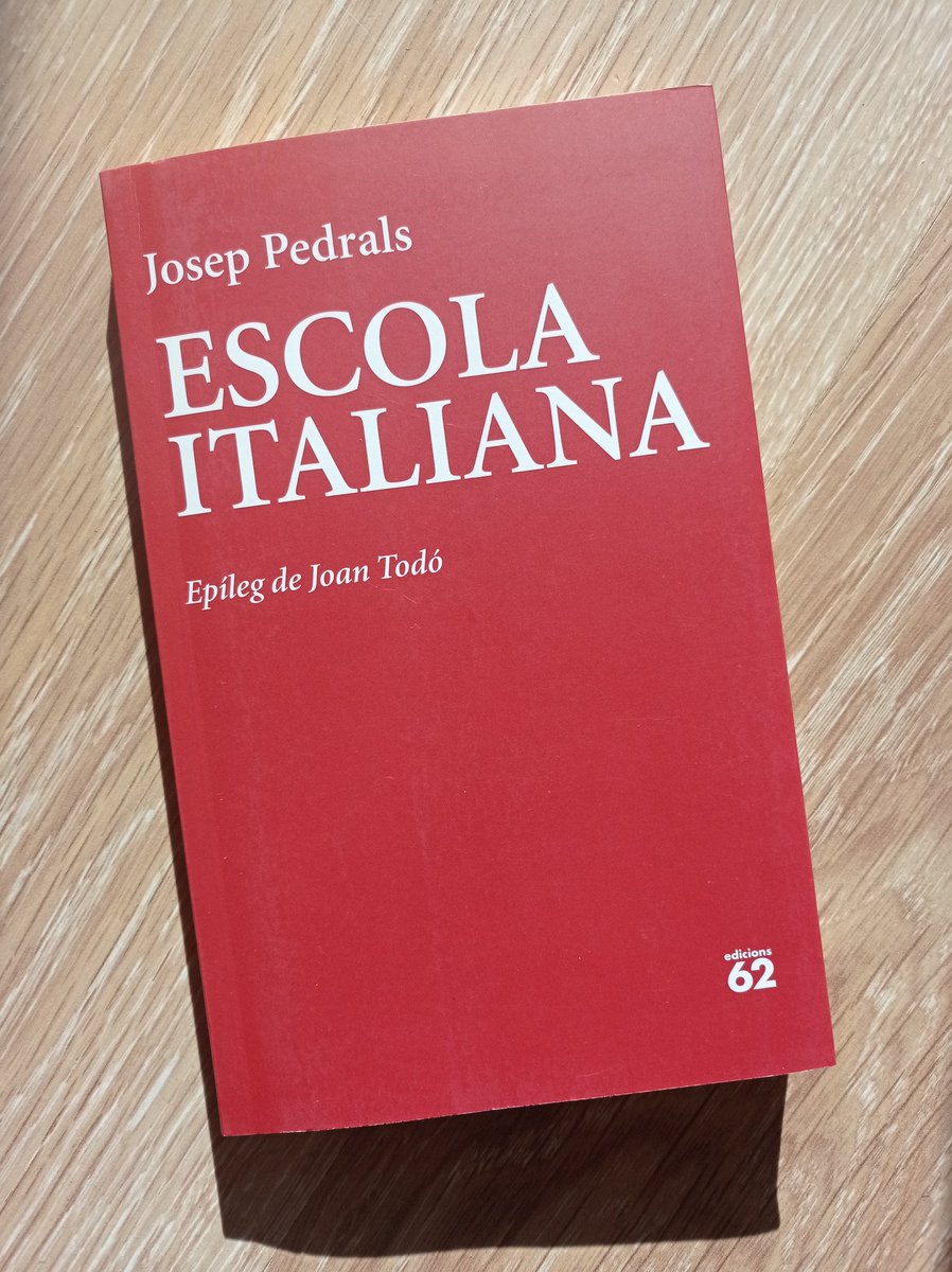 Ben aviat, a totes les llibreries, 'Escola italiana', edició del vintè aniversari!!!