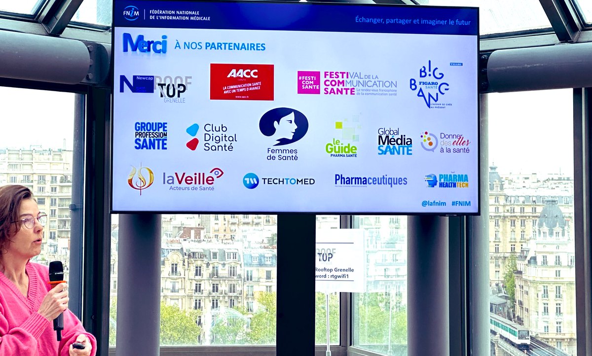 lafnim's tweet image. 🏁Merci à nos Partenaires #FNIM 🙏
@VeilleActSante @AACClive @hcsmeufr @FestiComSante @femmes2sante @TechToMed @Guide_Pharma @BigBangFigaro @Pharmaceutiques @donnerdeselles @NewCapEvent @gpsante #HS2D @PharmaHT21