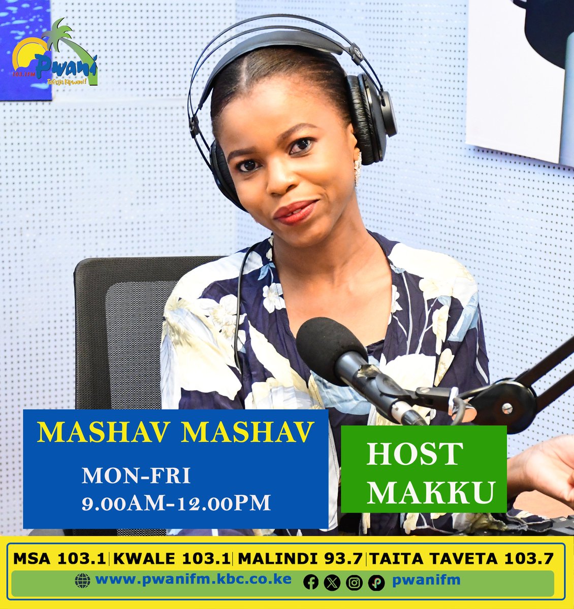 Mashav Mashav na Makku hadi 12.00pm. Bwaga shout out na request yako.
#MashavMashav
#Makku