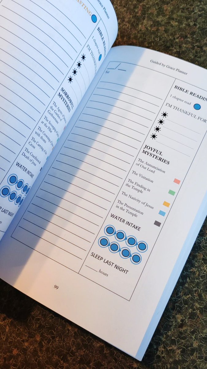 We make so many to-do lists!

Lets put #prayer on the #todolist too! 

This #dailyplanner helps you manage your tasks while walking  through the #Rosary & include the 5 Stones of Our Lady in your week too

Get your Guided by Grace #Planner online here: amzn.eu/d/eMoxZk1