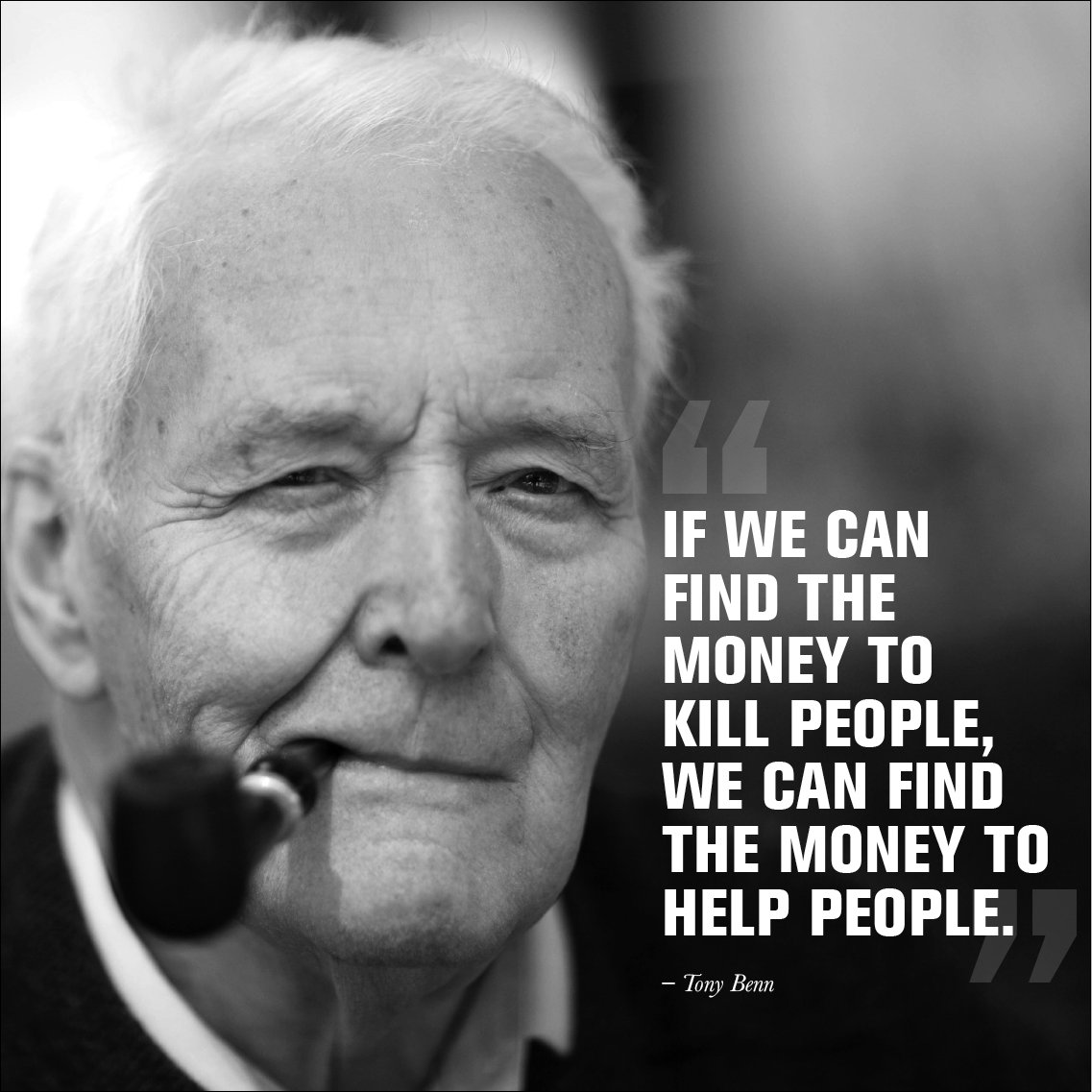 This, never more relevant than this morning....! #BBCBreakfast #GrantShapps #defencebudget #TonyBenn