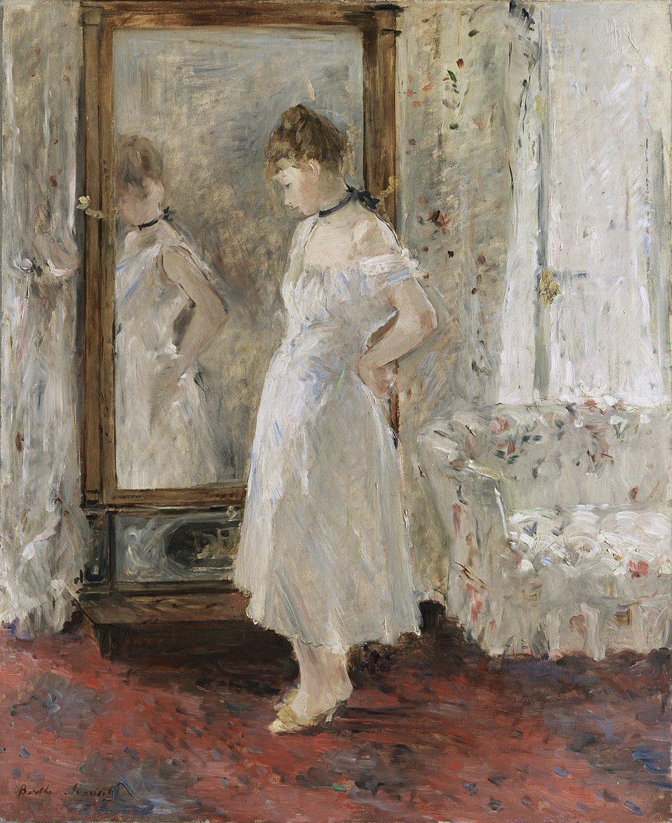 ‘El espejo pisqué’ de Berthe Morisot, ha viajado hasta el Ordrupgaard de Copenhague con motivo de ‘Impressionism and its overlooked women’, muestra que pone el foco en cinco pintoras impresionistas. ordrupgaard.dk/en/udstillinge… #NuestrosCuadrosViajan #Morisot #ElMuseoDeTodos