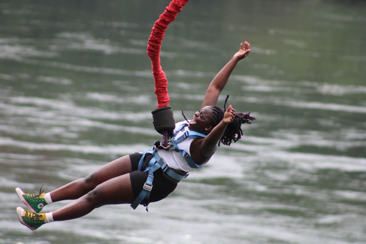 Ready to jump into the week? Let's go! Book your bungee jump with Bungee Uganda today! #ExploreUganda
