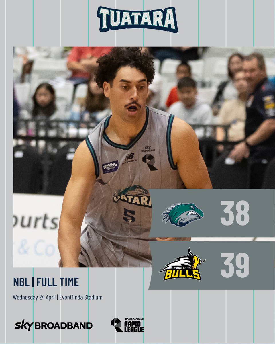 The Bulls get us on the buzzer in overtime in Sky Broadband Rapid League.
#TuataraBasketball #TuataraNation #SalsNBL @nznbl @skysportnz