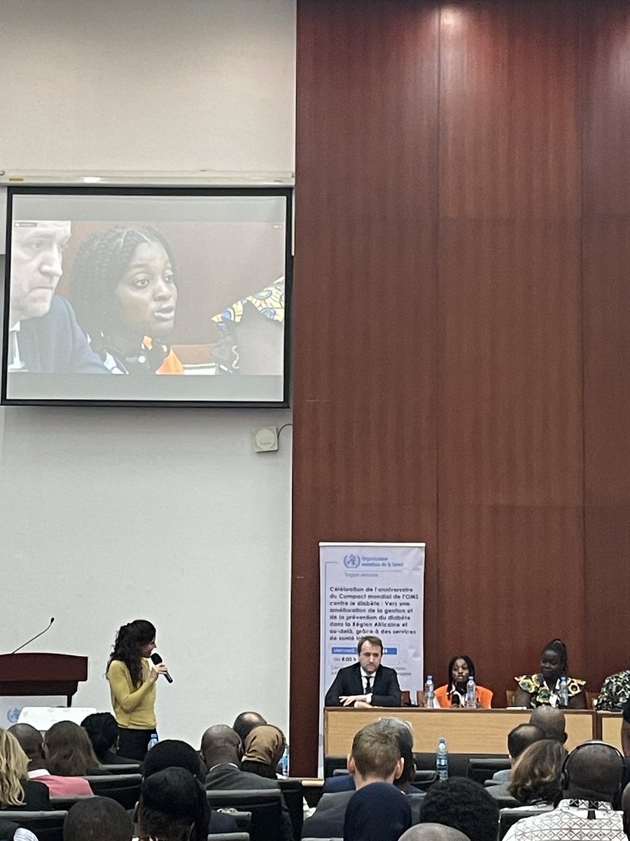 Very beautifully framed by a strong T1D advocate #voicesforPENPlus Emmanuella Selase from Ghana 🇬🇭 With 6 years left to achieve those 2030 #GDC targets what can be done in the interim? ✔️ Educate ✔️ Align efforts✔️ Organize @NCDIpoverty @ncdalliance @GhanaNcd #LeaveNoOneBehind