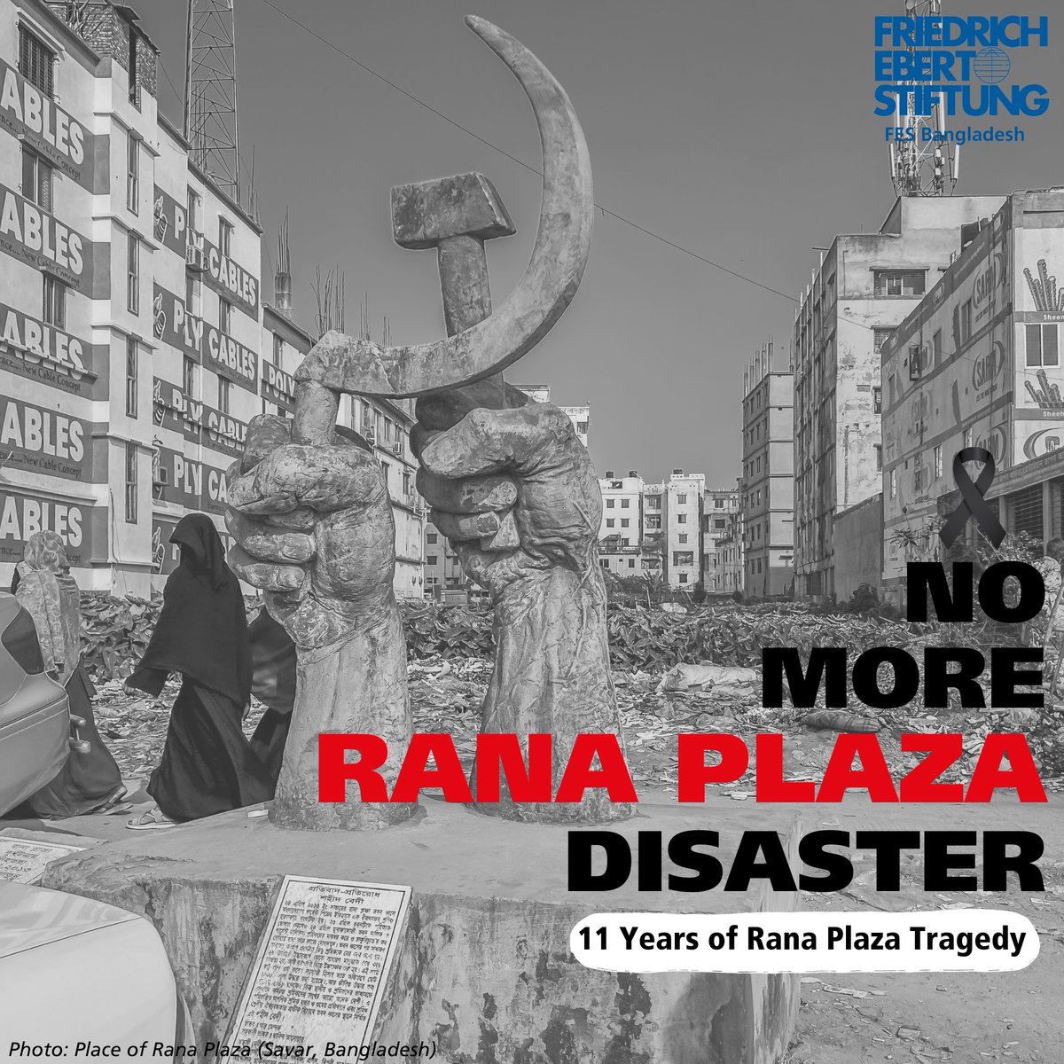 Today marks the 11th year since the devastating Rana Plaza tragedy. We solemnly remember the 1,134 lives lost in the Rana Plaza tragedy. As we reflect, let us not forget the crucial lessons from this deadliest tragedy.