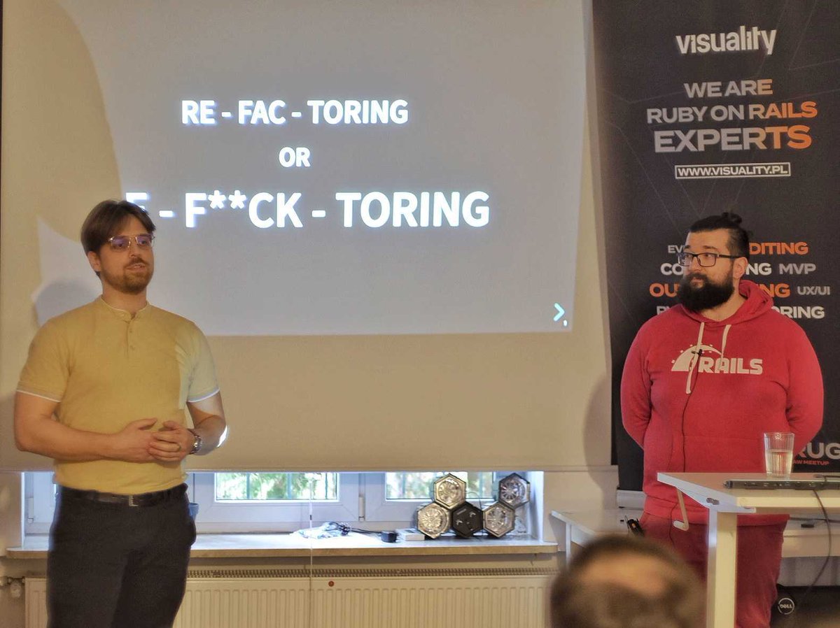 The recordings from our latest meetup are now available on our channel. Dive in and check them out! 🎥🚀
youtube.com/@Visualitypl/p…
#techtalk #rubyonrails #ror #developers