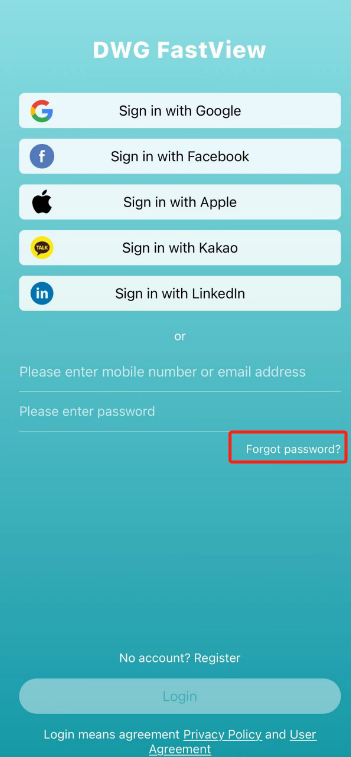 DWGFastview's tweet photo. Many Users always ask how to retrieve forgotten passwords?
When you log in to your DWG FastView account, you can click [Forgot Password] to retrieve your password through the verification code. https://t.co/O1WX3lwVsw