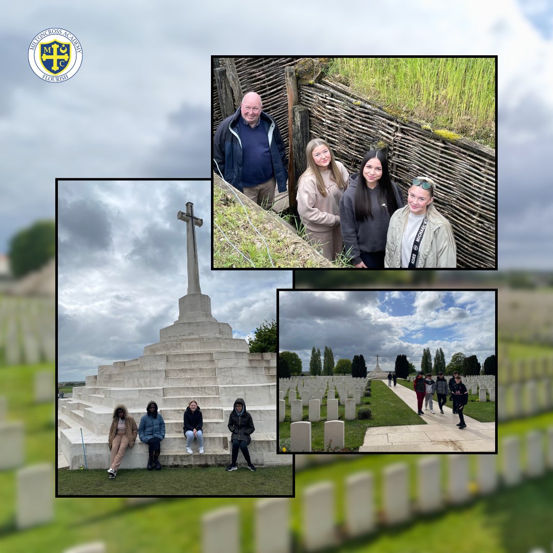 Between Saturday 20th and Sunday 21st April 2024, a group of students from Years 8 and 9 went to Belgium for a residential weekend to further their studies around World War 2, visiting various museums, including the preserved trenches and war cemetery.