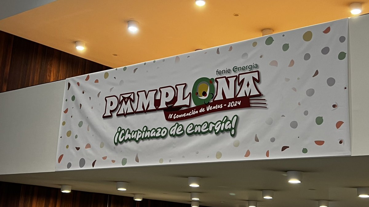 NandoPomar's tweet photo. Comienza la IX convención de ventas de Fenie Energia en Pamplona, con más de 400 agentes. https://t.co/mG1GSRrAVJ