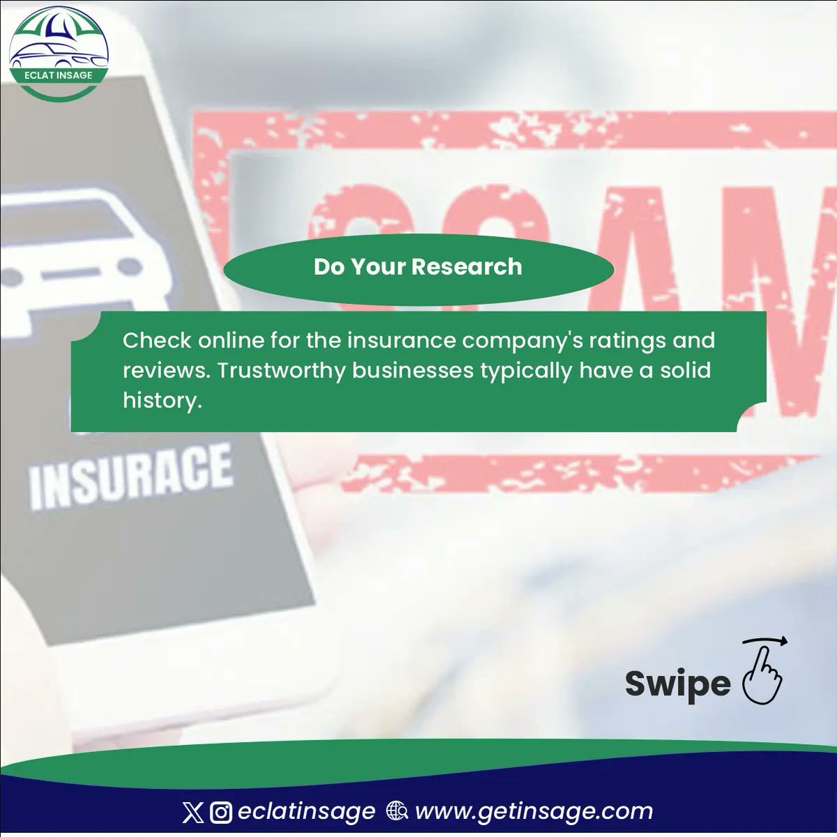 EclatInsage's tweet image. Stay safe and informed! Share with a friend who needs to know!

#InsuranceScamAwareness #MotorVehicleInsurance #StayProtected #ScamAlert #InsuranceTips #BeAware #StayInformed #earthquake