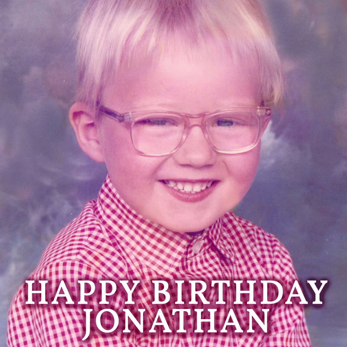 HAPPY BIRTHDAY JONATHAN! As you can see, Jonathan has always been a trendsetter for organists!!!