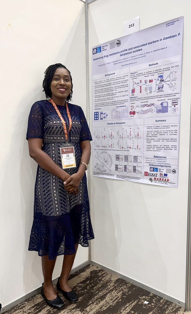 ndeyfa2's tweet photo. I'm incredibly grateful to @MIM_PAMC for giving me a chance to showcase my malaria research on a global scale. I want to extend my heartfelt gratitude to @MARCAD7 for making this dream a reality. It's truly an honor to have this opportunity! @EGSAT_Poject @mrcunitgambia #MIM2024 https://t.co/oDw8YhlWSn