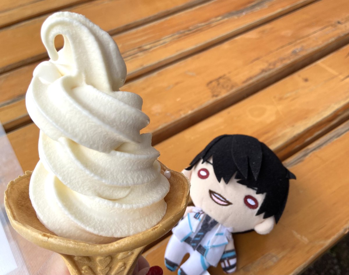 チューリップフェアを満喫するかいとたん